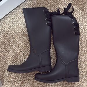 Coach rain boots